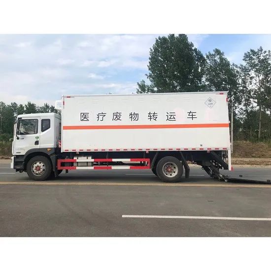 Advanced Medical Waste Transport Vehicle for Safe Disposal - Image 1