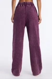 Versatile Womens Washed Lounge Pants for Home and Outings Fit Regular Fit Hood Type Hooded Pattern Acid Wash Origin Ningbo, - Image 4