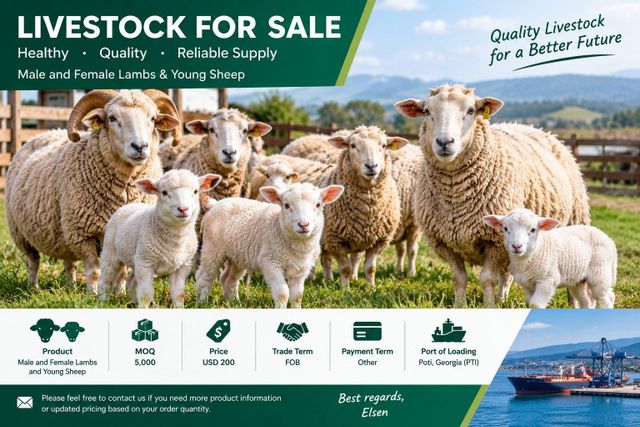 I’m selling livestock both male and female lambs and young sheep. - Image 1