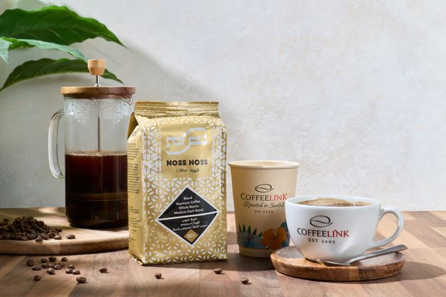 Premium Quality Noss Noss Chocolate and Intense 30% Arabica 70% Robusta Medium Roasted Specialty Coffee Beans - Image 1