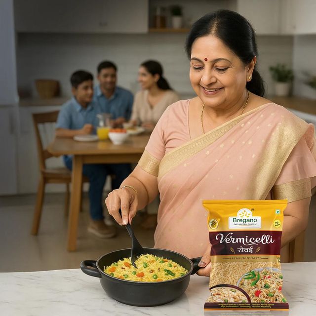 Bregano Plain Vermicelli | Made with 100% Semolina|Premium Quality & Healthy Pasta. - Image 4