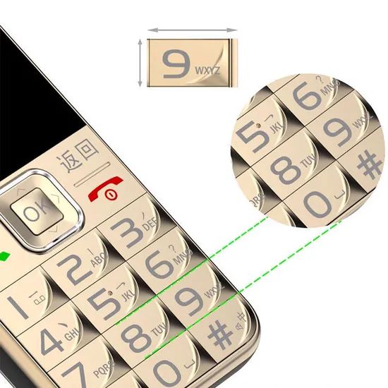 Full Network 4G Large Button Mobile Phone Big Voice 2.4 Inch Touch Screen Smart Feature Button 4G Mobile - Image 5