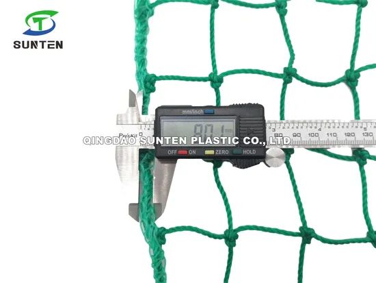 Green HDPE Container Net, Fall Arrest Net, Construction Safety Catch Net, Anti-Falling Net - Image 4
