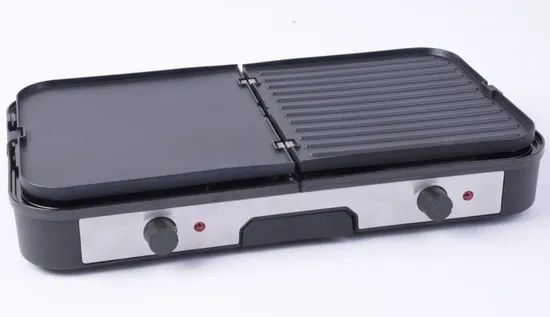 Electric Smokeless Non Stick BBQ Grill and Griddle Comb from China ...