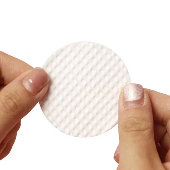Natural Unbleached Makeup Remover Rounds Sample Free Origin China OEM/ODM Accepted Trademark Jiaxin HS Code 3005901000 Shape - Image 1