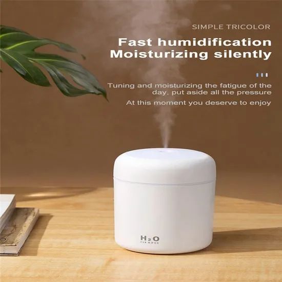 Christmas Humidifier 300ml Car Small Air Humidifier Aroma Diffuser Portable Smart Cool Mist USB Humidifiers Aroma Diffuser for Baby - Image 1