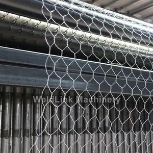 CNC Gabion Wire Net Making Machine Origin China Warranty 1 Year Weight 16000kgs HS Code 8463300000 Twist Number 3 or 5 Trademark WELD LINK - Image 4