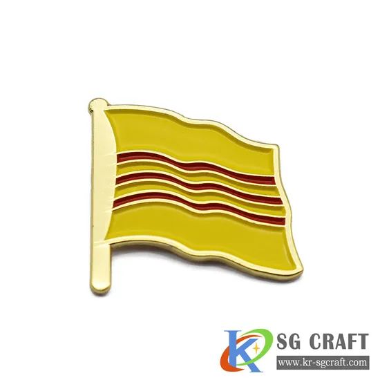 Factory Custom Enamel Pin Countries Flag Pin Badge Type Badge Material Metal Origin Zhongshan Trademark OEM ODM HS Code - Image 2