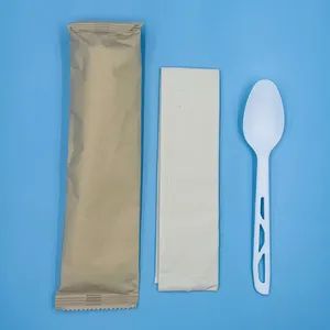 6.1 Inch Cpla Spoon Disposable Tableware Manufacturer Age All Weight 4.3G Folded Unfolded Color Multicolor HS Code - Image 6