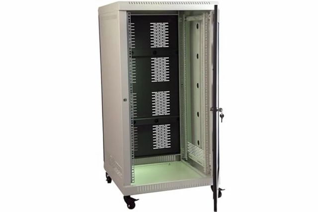Mild Steel Wall Mount Networking Storage Server Racks Color Black Weight 52Kg Brand Mass Rack Material Mild Steel Static Loading 600 - Image 2