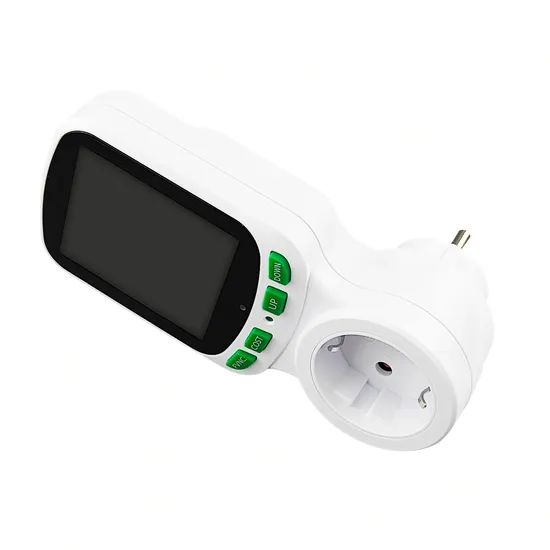 German Single Rate Power Meter Socket Large Screen Power Monitoring Instrument Charging Socket Meter - Image 5