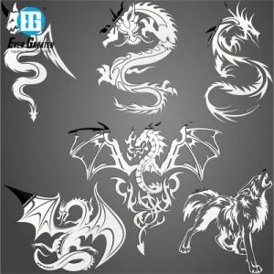 Custom Metal Sticker Car Decals Nickel Stickers Origin China UV Proof Yes Removable Yes Material Metal Type Logo/Badge Style - Image 1