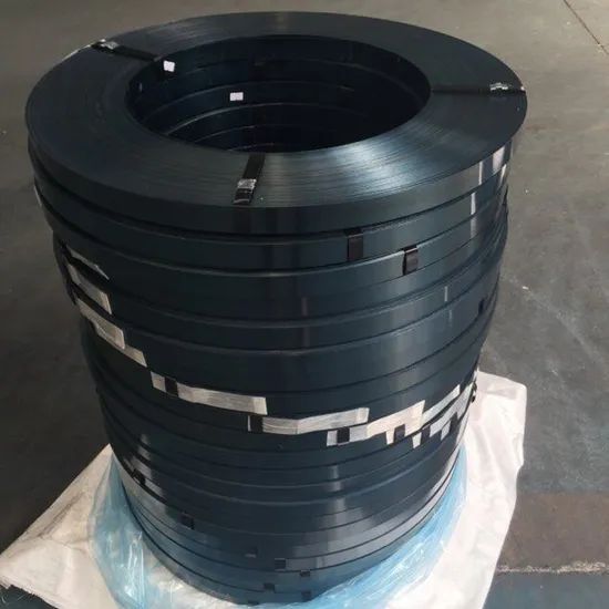 Cold Rolled Black Packaging Blue Tempered Steel Strapping - Image 3