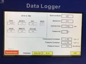 Data Logger/Data Logger for Pressure and Temperature/Butt Fusion Welding Machine Data Logger/Data Logger for HDPE Pipe Welder/Cooling Time Recording Instrument - Image 2