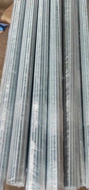 Material: Galvanised Iron Polished Gi Threaded Rod, Round, Size: 2 Meter - Image 5
