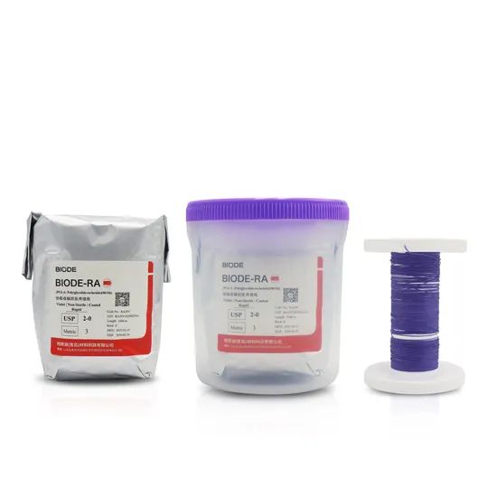 Non-Sterile Surgical Sutures (PGA Thread) HS Code 30061000 Specification SGS Model NO. All Size Reel One Reel / Box Origin China, - Image 5