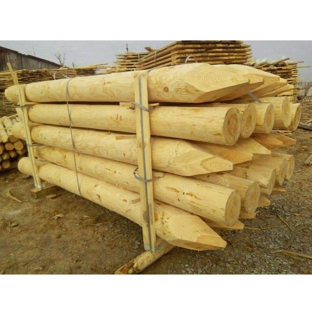 Buy Wholesale Pine Stakes Debarked And Rounded Poles & Pine Stakes - Image 1