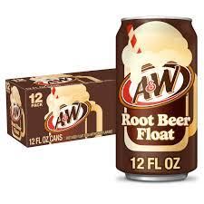A&W ROOT BEER FLOAT CN, 12OZ/12PKX2 - Image 1