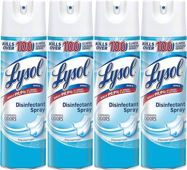 Lysol Professional Disinfectant Spray, Original Scent, 19 Oz., Case Of 12 - Image 1