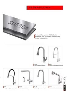 Spring Faucet Spring Kitchen Faucet Spring Pull Down Kitchen Faucet Spring Tap for Kitchen - Image 2