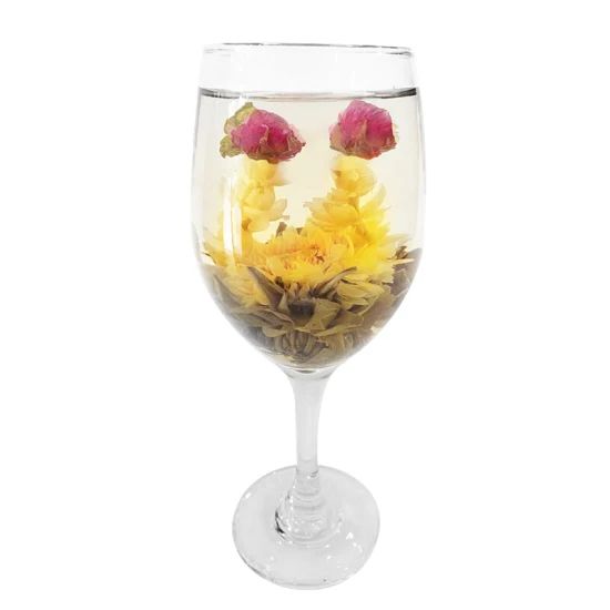 Organic Handcrafted Blooming Tea Flowering Tea Balls Tea Flowers Slimming Tea - Image 1