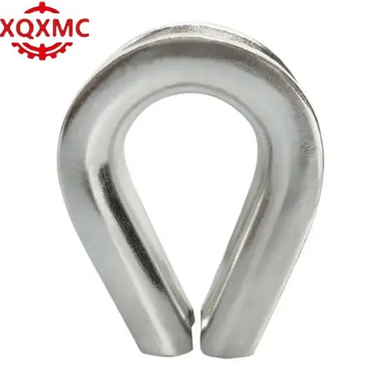 Wire Rope Accessories Hot DIP Galvanized Safety Extra Heavy Duty G414 Thimbles - Image 3