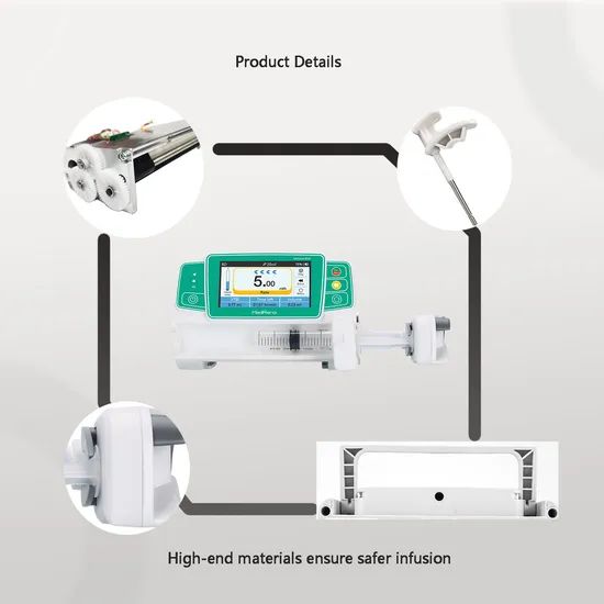 Automatic Volumetric Micro Intravenous Smart Touch Screen Infusion Pump with CE - Image 2