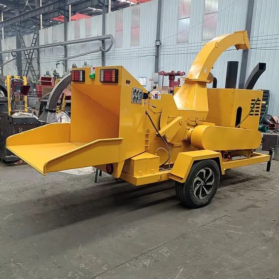 Forestry Machinery Electric Start Wood Chipper Tree Branches Shredder Machine - Image 4
