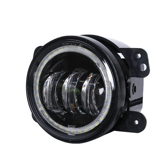 4 Inch LED Fog Lights W/White DRL LED and Amber Turn Signals LED Headlight for Jeep Wrangler - Image 3