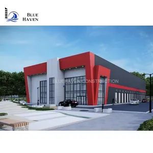 Steel Structure Engineering Construction Building for Shops HS Code 9406 Origin China Rainspout PVC Pipe Trademark - Image 1