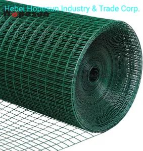 Welded Mesh Green PVC Coated 1Y ISO9001 HOPESUN China 4000RollsWk - Image 1