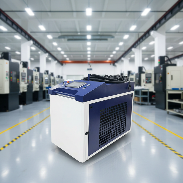 Non Destructive Semiconductor Metal Rust Paint Oil Removal Surface Cleaning Equipment Handheld Fiber Laser Cleaning Machine - Image 6