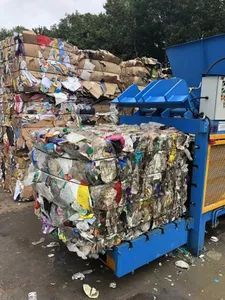 Semi-Automatic Horizontal Baler Machine with Manual Feeding for Scrap Metal/Straw/Plastic - Image 2