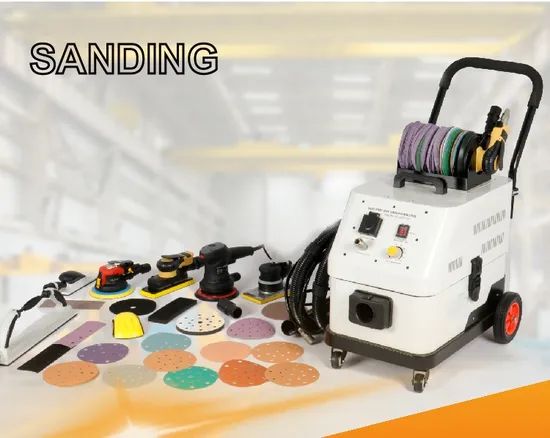 Electric Dual Station Dust Free Sanding Machine Car Polisher - Image 6