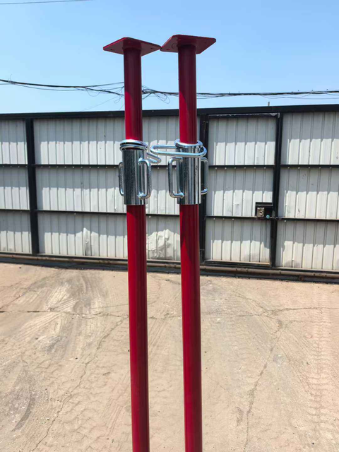 Adjustable Steel Prop Formwork Shoring Jack Price List Telescopic Shoring Jack Steel Scaffolding Steel Props - Image 2