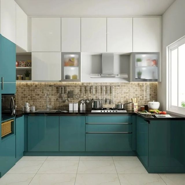 Italian Modular Kitchen Cabinet - Image 1