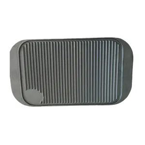 Factory Manufacture High Quality Rectangle Cast Iron BBQ Grill Griddle - Image 5