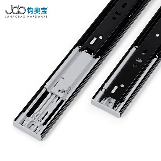 Job Rebound Drawer Slides Steel Furniture Ball Bearing Drawer Slide - Image 1