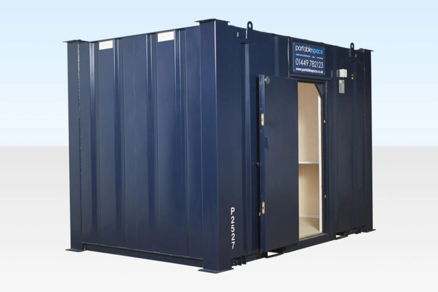 Steel Cabins / 12Ft x 8Ft Steel Anti-Vandal Office Cabin - Image 2