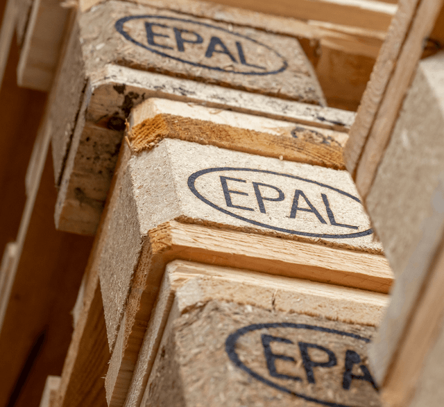 EPAL Pallets Material Wood Standard Ispm 15 Dimensions 1200 X 800 Mm Reusability Multiple Times With Proper Care Logistics Suitability International Transport - Image 8