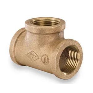 Factory Price Customized Compression Fittings for Plumbing Pipes Brass Tee - Image 1