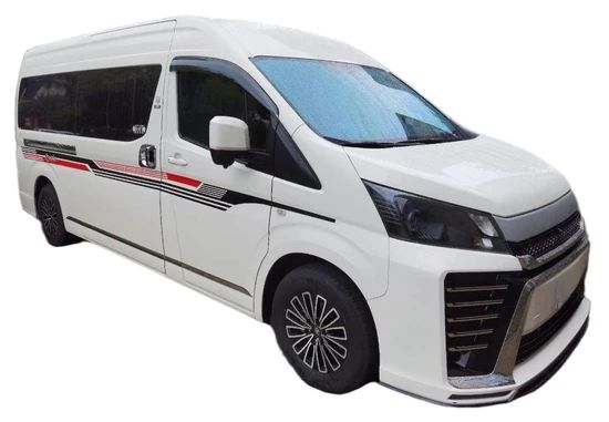 Acrylic Window Visor Rain Shield for Hiace 2019 Onwards - Image 3