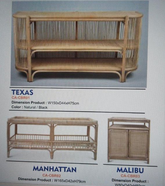 Rattan and Wood Furniture - Image 4