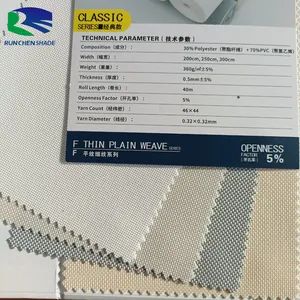 Sunscreen Window Shades Blackout Roller Blinds Origin China Model NO. RC-L1 Style Motorized Trademark Runchen HS Code - Image 6