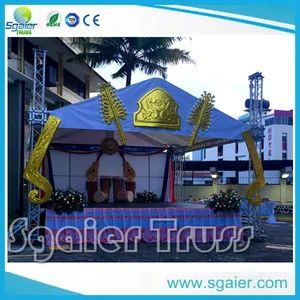 Aluminum Truss Arch Truss Tower System Aluminum Rigging OEM Yes Color Silver Shape Square Length 0.5-4m Model NO. SF01 HS Code 76109000 - Image 6