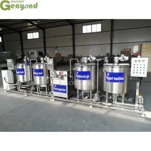 Automatic Scale Milk Processing Plant Dairy Yogurt Pasteurizer Production Line - Image 2