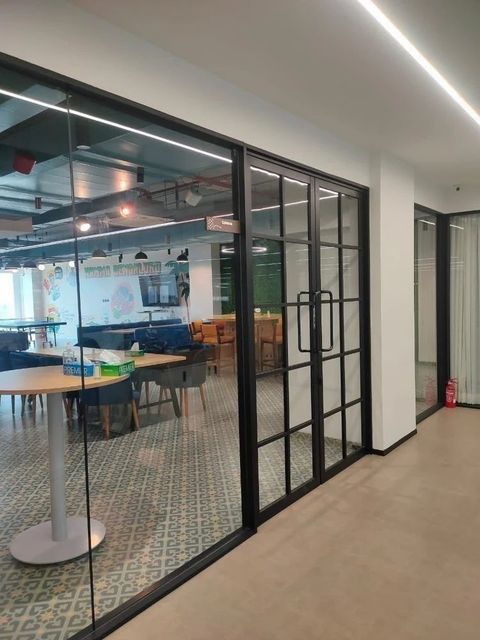 Aluminium Partition Works, in Rajasthan, Jaipur Open Style Hinged Material aluminium Type Of Location Jaipur Service Location/City - Image 4