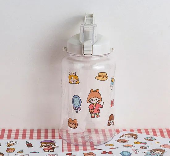 Customized Adhesive Label Cartoon PVC Stickers Origin China Trademark GWL Model NO. L714 Pattern Cartoon Color - Image 5