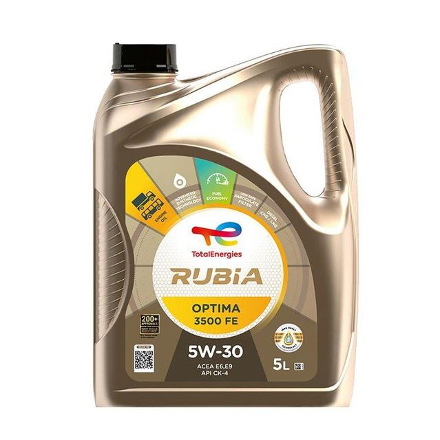 TotalEnergies engine oil for commercial fleets premium lubricant with long lasting protection improved fuel economy and reduced engine wear suitable for transport companies and logistics operations - Image 3