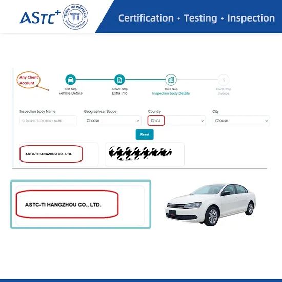 Saudi Arabia Used Car Inspection Origin China Trademark ASTC-TI Specification N/A Model NO. Used Car Covered Citys - Image 2